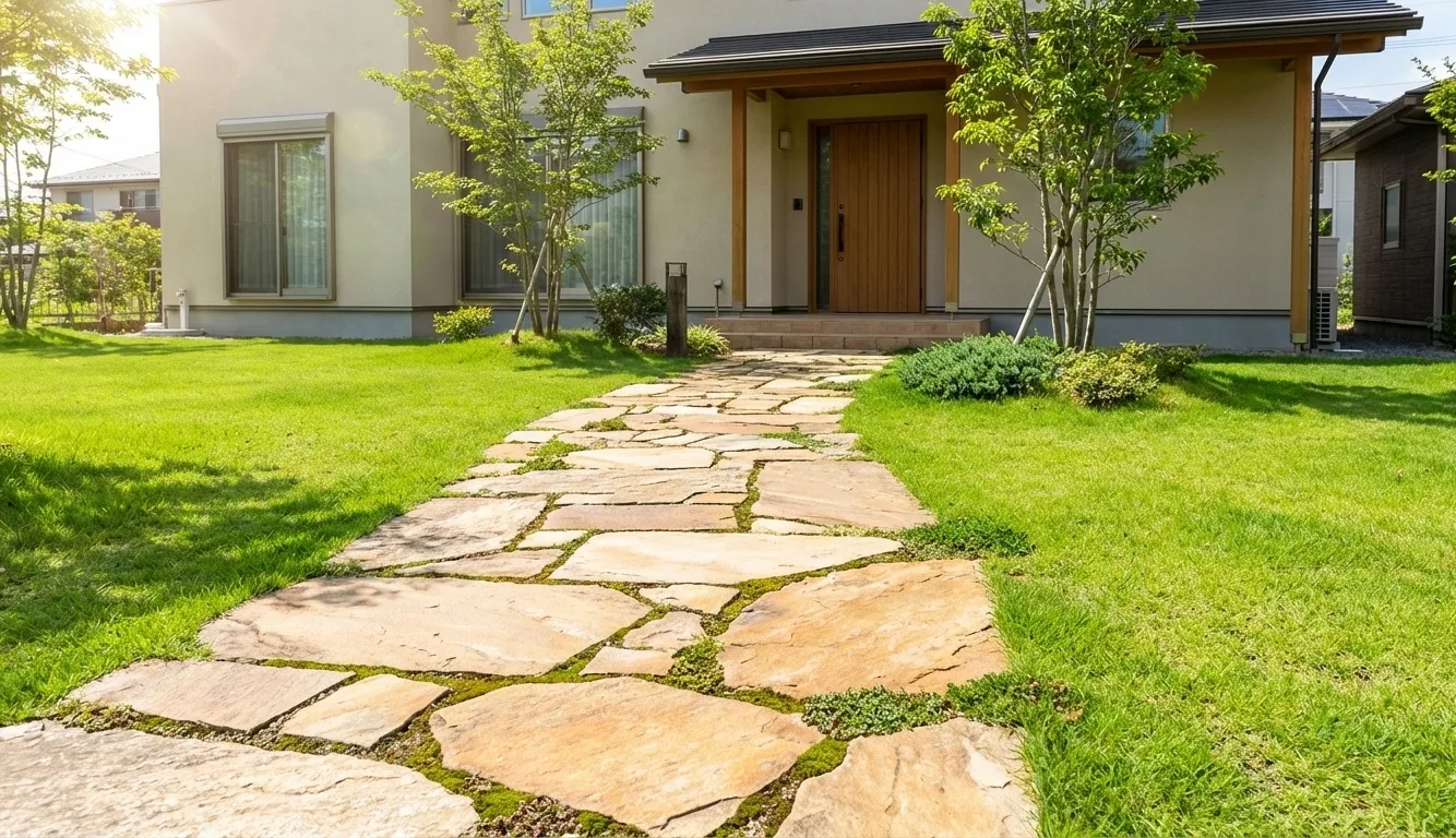 玄関アプローチ工事イメージ