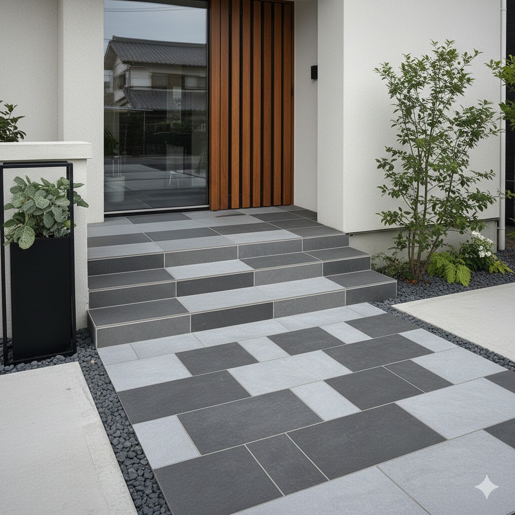 タイル アプローチ - 職人直営のアシスタンス心和