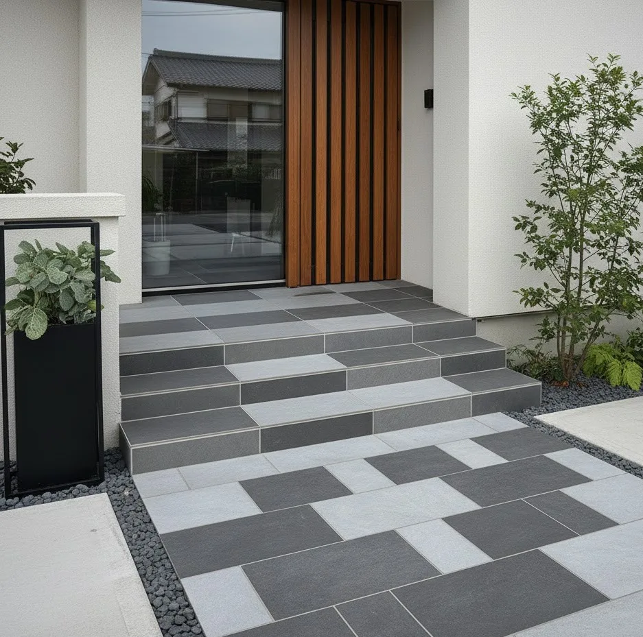 タイル アプローチ - 職人直営のアシスタンス心和