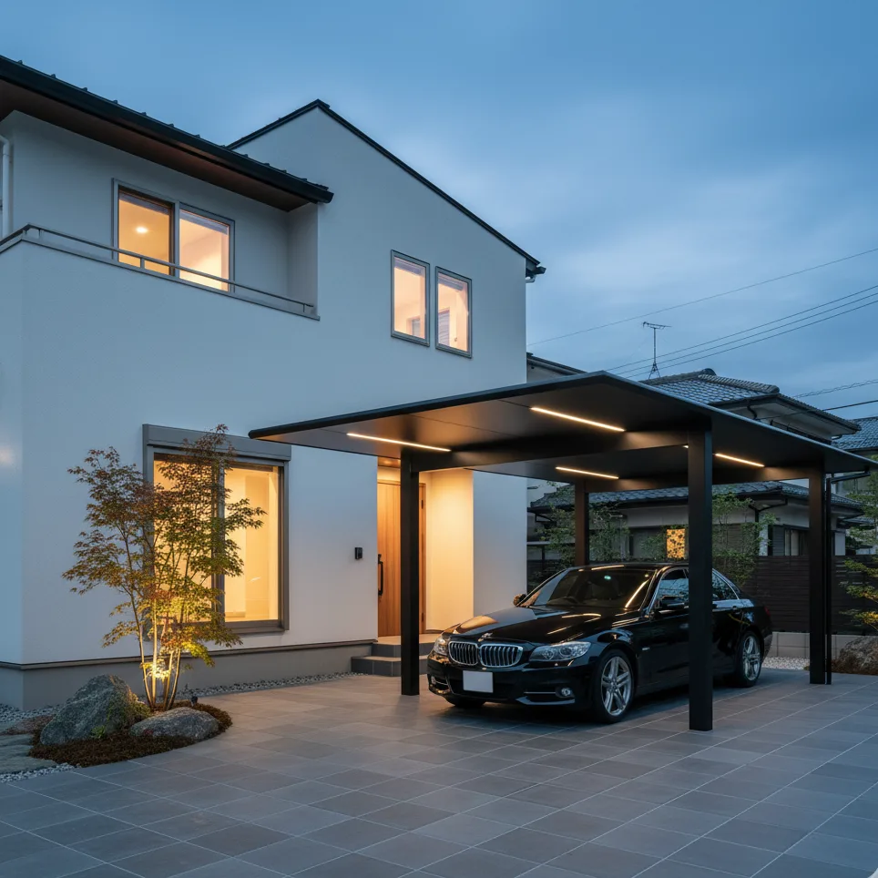 カーポート工事イメージ