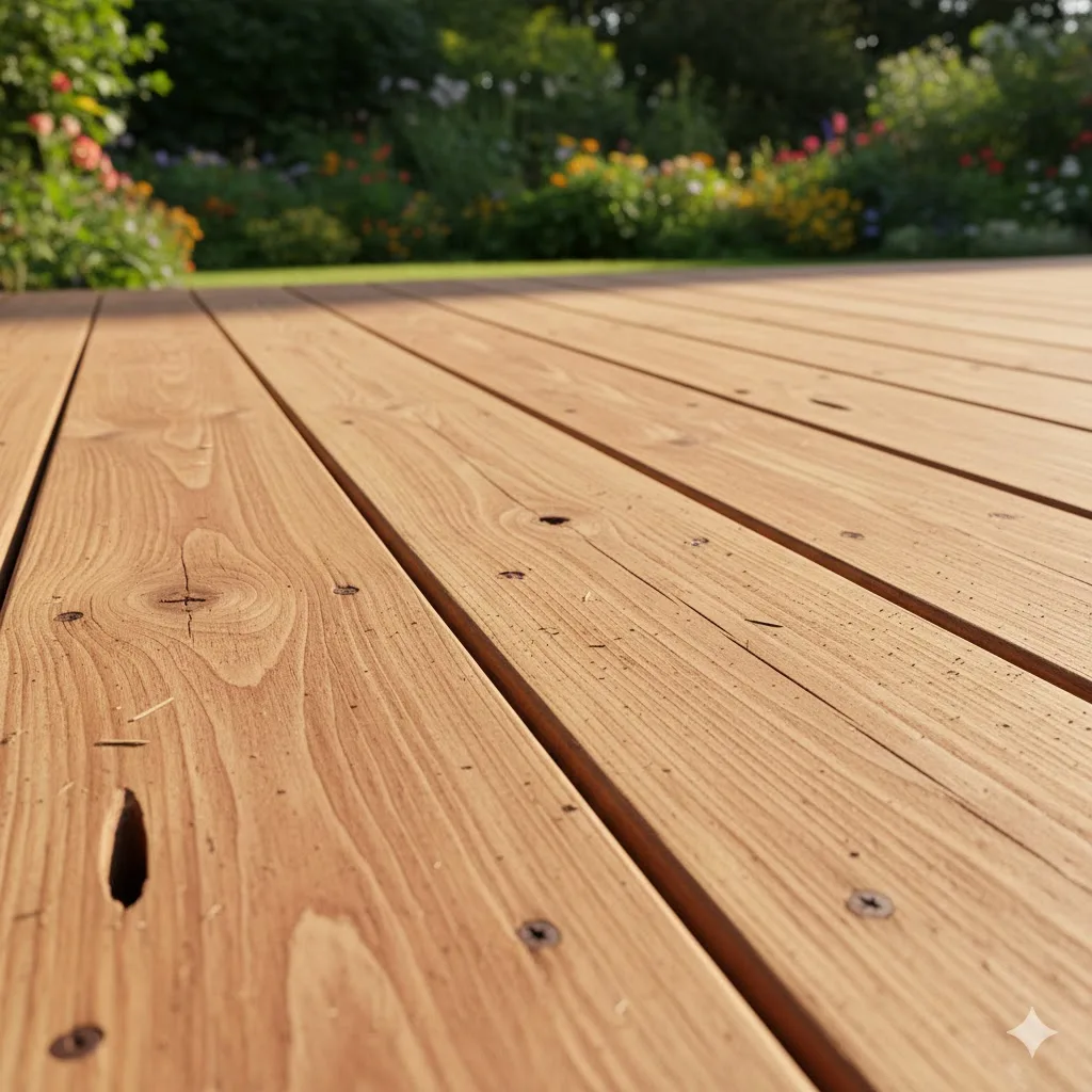 天然木ウッドデッキ - 職人直営のアシスタンス心和